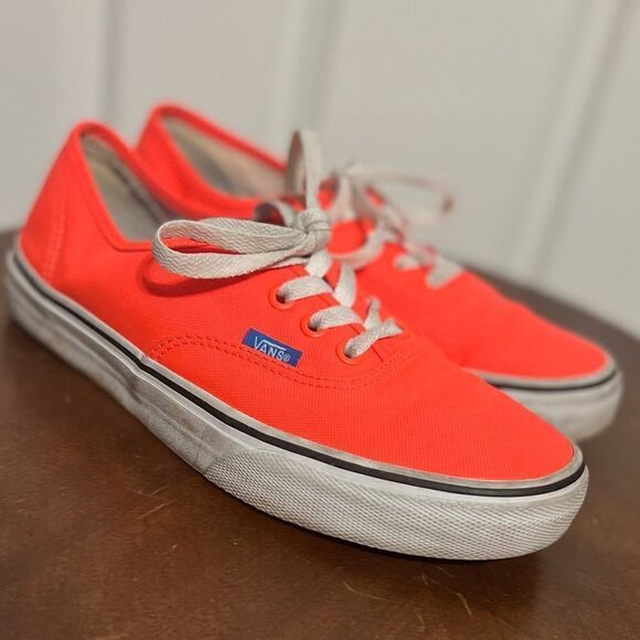 🔥🔥 VANS NEON Orange in excellent condition. Barely any wear on the soles. - Picture 8 of 8